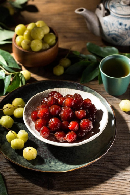 Childhood-recalling gooseberry jam