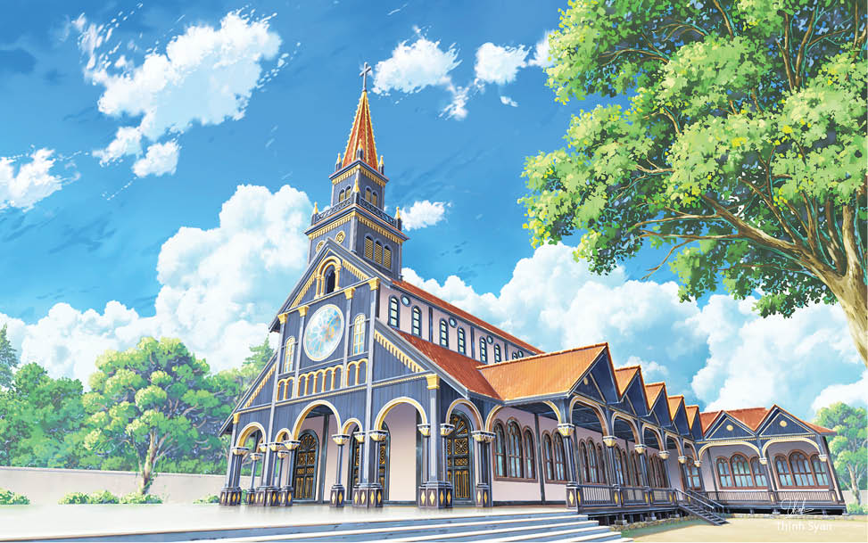 Top 95+ về vẽ tranh phong cảnh anime đẹp, gif aesthetic aladdin