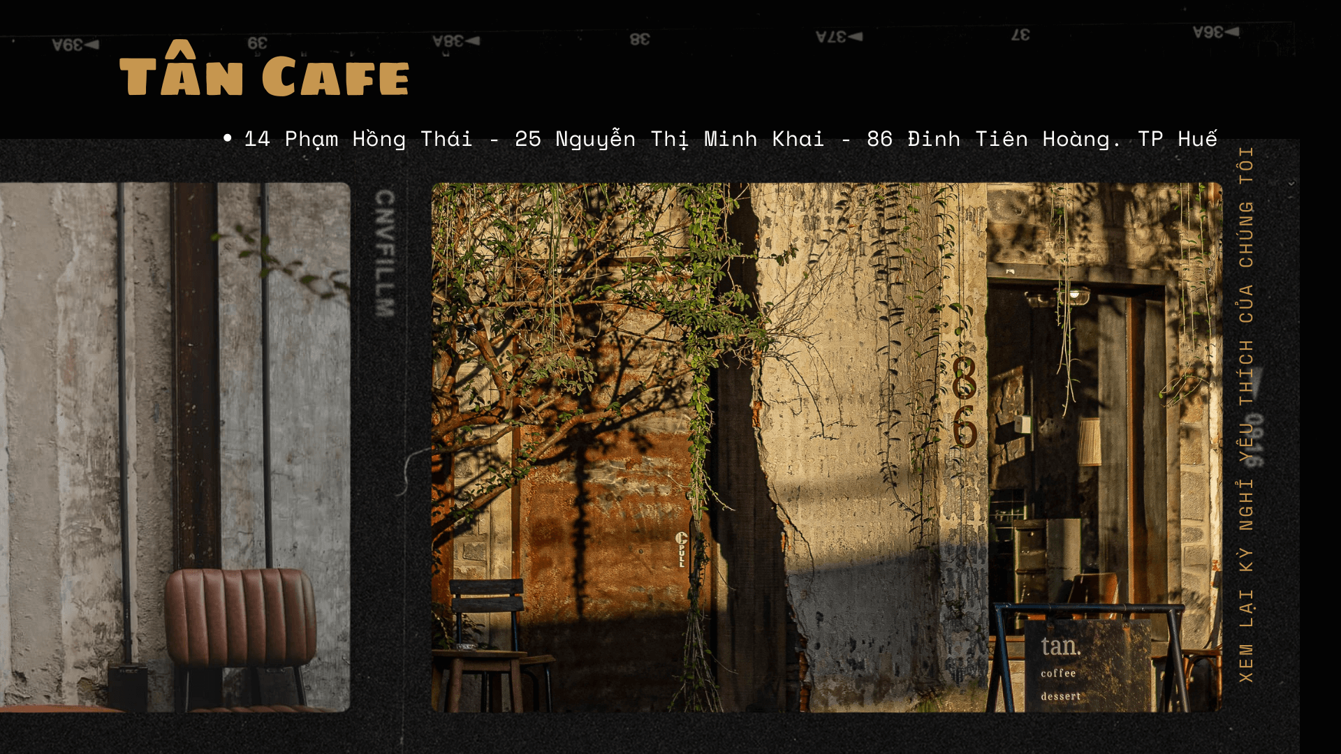 Tổng hợp các quán cafe chill, thức uống ngon, không gian yên tĩnh và mang dậm phong cách vintage ở Huế Tổng hợp các quán cafe chill, thức uống ngon, không gian yên tĩnh và mang dậm phong cách vintage ở Huế