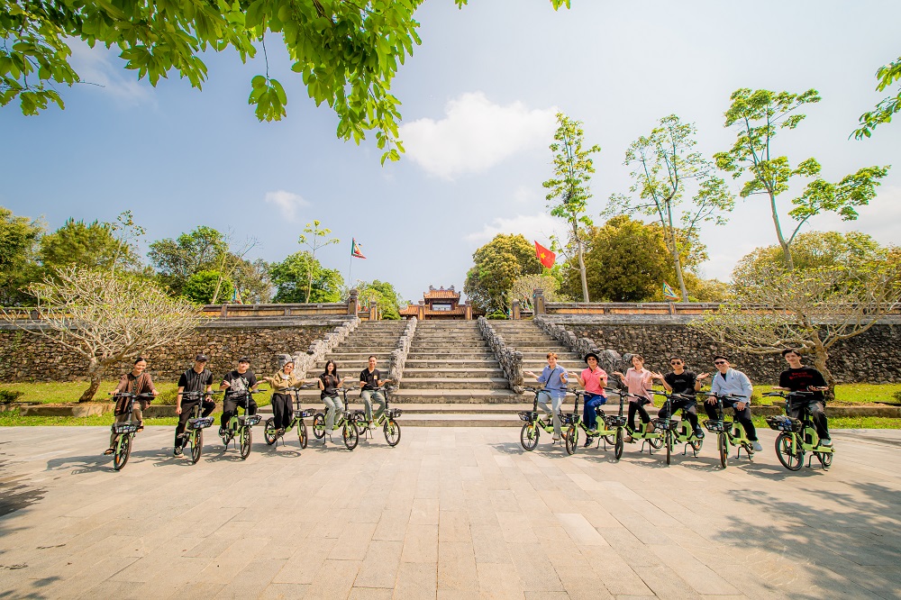 hợp tác; Giao thông Xanh; nền tảng di chuyển cá nhân thông minh; tỉnh Thừa Thiên Huế, thành phố xe đạp; GCOO; VietPM; Cao đẳng Huế; Nghị quyết 54 của Bộ chính trị; 