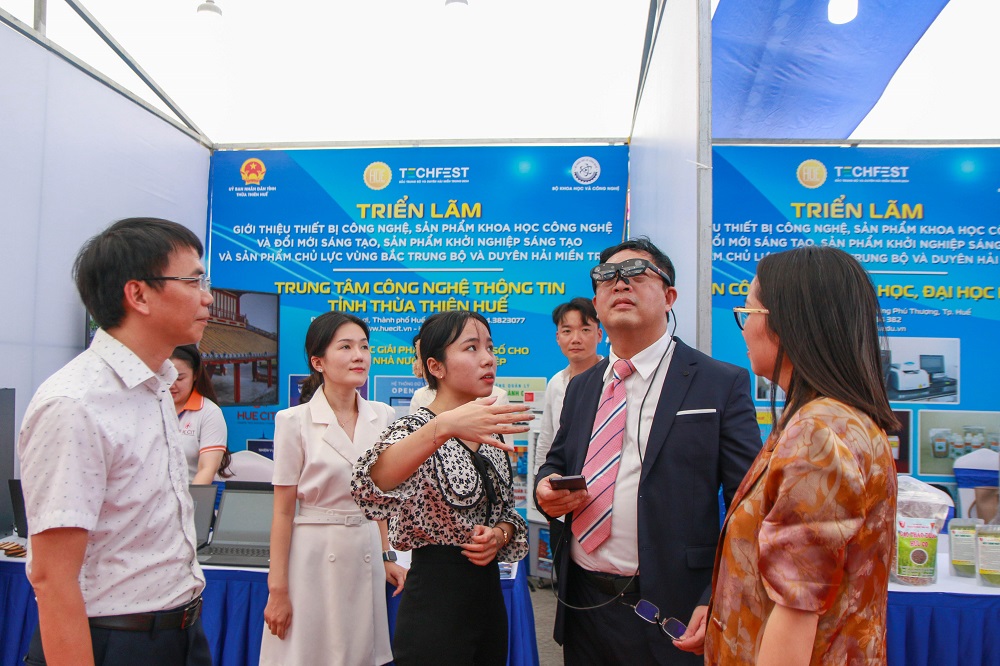 Ngày hội Khởi nghiệp sáng tạo, Techfest vùng Bắc Trung Bộ và Duyên hải miền Trung năm 2024, Triển lãm, giới thiệu thiết bị công nghệ, sản phẩm khoa học công nghệ và Đổi mới sáng tạo, sản phẩm khởi nghiệp sáng tạo, sản phẩm chủ lực của vùng Bắc Trung Bộ và duyên hải miền Trung