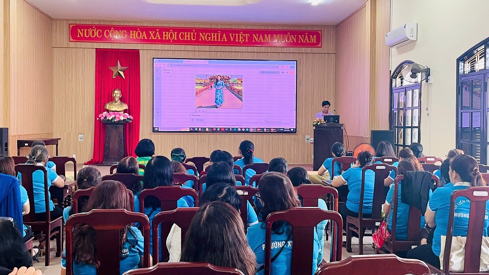 Ứng dụng AI trong truyền thông Hội, Chuyển đổi số Hội LHPN, Đoàn thể, Tập huấn CNTT Hội LHPN, Hội LHPN quận Thuận Hóa, HueCIT đào tạo CNTT Ứng dụng AI trong truyền thông Hội, Chuyển đổi số Hội LHPN, Đoàn thể, Tập huấn CNTT Hội LHPN, Hội LHPN quận Thuận Hóa, HueCIT đào tạo CNTT