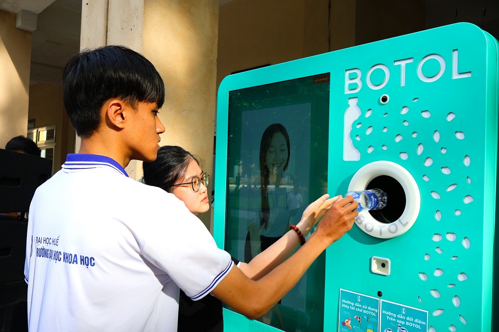 Dự án Huế - Đô thị giảm nhựa, Mô hình Đặt cọc - Hoàn trả, Giảm thiểu rác thải nhựa Huế, Chủ nhật Xanh Huế, Huế đô thị xanh