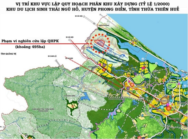 khu du lich sinh thai ngu ho huê