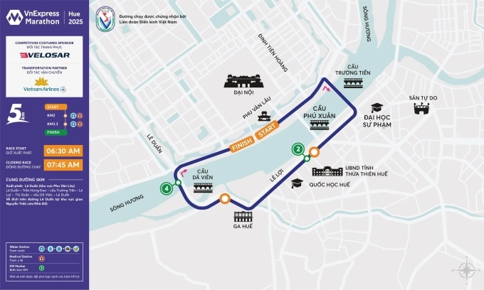 Giải chạy VnExpress Marathon Huế 2025, cung đường chạy khám phá thành phố Huế, giỗ Tổ Hùng Vương, Năm Du lịch quốc gia Huế 2025 Giải chạy VnExpress Marathon Huế 2025, cung đường chạy khám phá thành phố Huế, giỗ Tổ Hùng Vương, Năm Du lịch quốc gia Huế 2025
