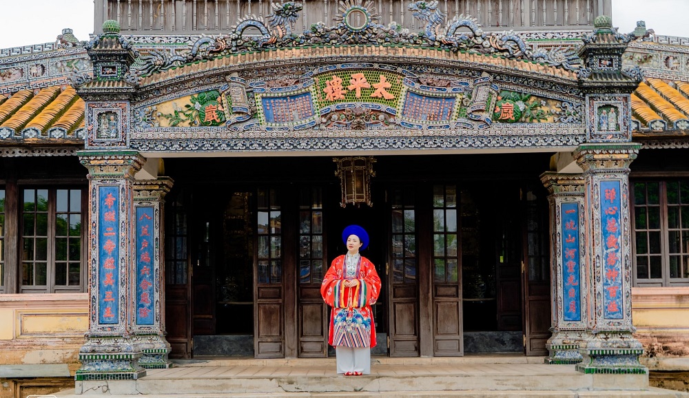 Tết Huế, Tết Hoàng cung Huế, tham quan, điện Kiến Trung, áo Nhật Bình Tết Huế, Tết Hoàng cung Huế, tham quan, điện Kiến Trung, áo Nhật Bình