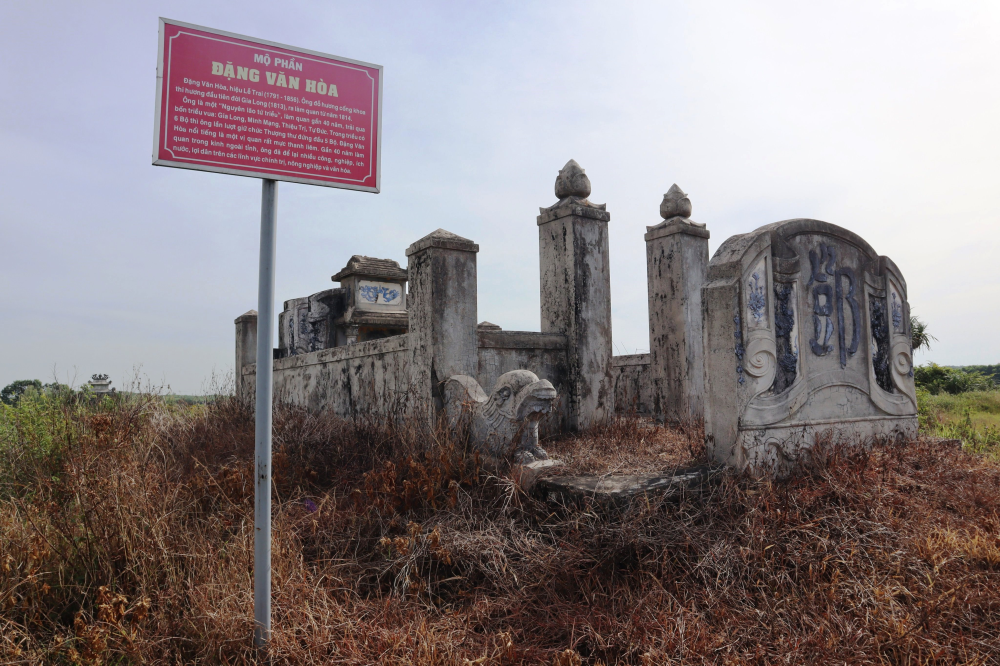 công nhận, di tích quốc gia, Trạm phẫu thuật tiền phương, lăng mộ Đặng Văn Hòa, thành phố Huế