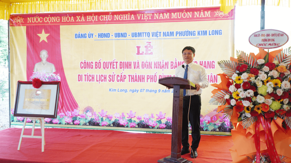 đình làng Vạn Xuân, di tích lịch sử, cấp thành phố, kiến trúc đình làng Huế, Kim Long