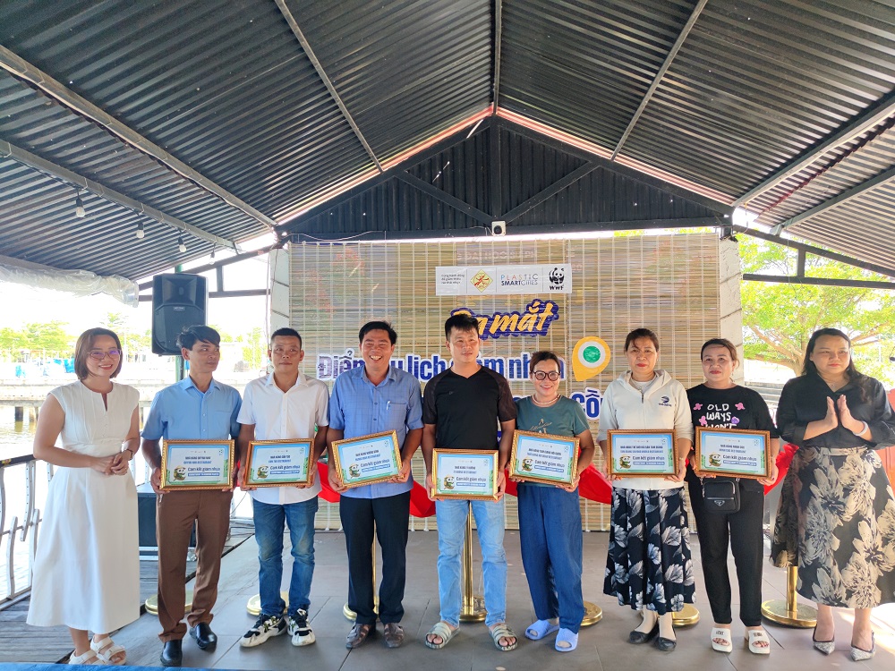 Du lịch giảm nhựa, Du lịch cộng đồng, Ngư Mỹ Thạnh – Cồn Tộc, Du lịch bền vững, Bảo vệ đầm phá Tam Giang, Huế – Đô thị giảm nhựa, WWF-Việt Nam, Dự án TVA, Du lịch sinh thái Huế, Phát triển du lịch xanh