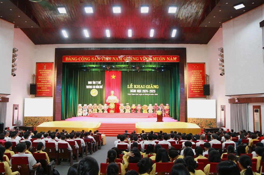 Trường Cao đẳng Huế khai giảng năm học 2024 – 2025 Trường Cao đẳng Huế khai giảng năm học 2024 – 2025