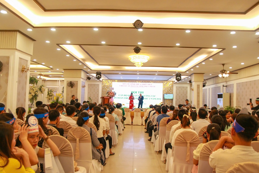 Hội thi, Cán bộ quản lý giỏi, công tác An toàn vệ sinh thực phẩm, tỉnh Thừa Thiên Huế, năm 2024, Trương Thị Lan Hương, Chi cục An toàn vệ sinh thực phẩm tỉnh Thừa Thiên Huế Hội thi, Cán bộ quản lý giỏi, công tác An toàn vệ sinh thực phẩm, tỉnh Thừa Thiên Huế, năm 2024, Trương Thị Lan Hương, Chi cục An toàn vệ sinh thực phẩm tỉnh Thừa Thiên Huế