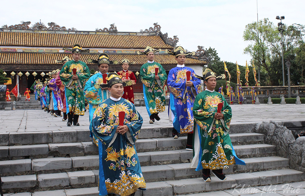 Lễ Nguyên đán là một hoạt động quan trọng dưới triều Nguyễn