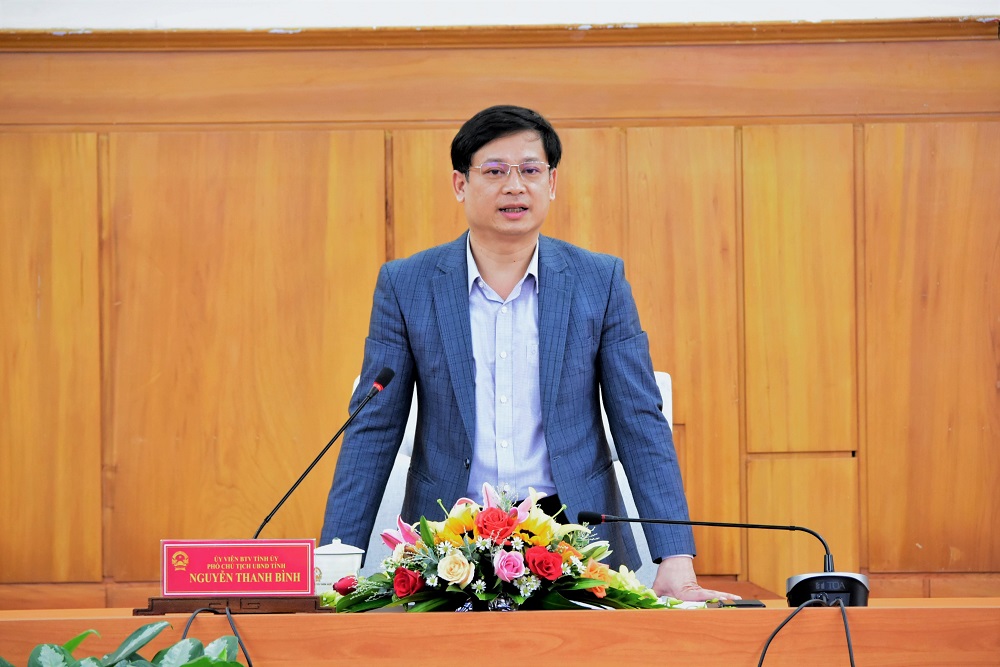Ông Nguyễn Thanh Bình - Phó Chủ tịch UBND tỉnh Thừa Thiên Huế phát biểu chỉ đạo Cuộc thi tại Chương trình
