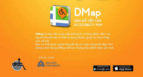 D.Map - Ứng dụng hỗ trợ tìm kiếm thông tin cho người khuyết tật