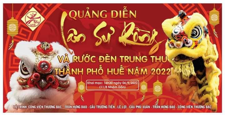 Lễ hội Quảng diễn Lân Sư Rồng, rước đèn Trung thu