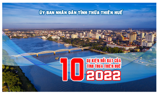 10 sự kiện nổi bật của tỉnh Thừa Thiên Huế trong năm 2022