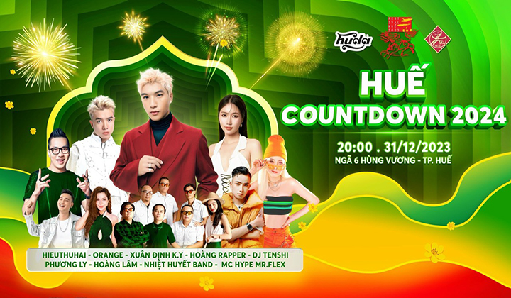 Hue Countdown 2024 to be held on December 31, 2023 attract thousands of participants
