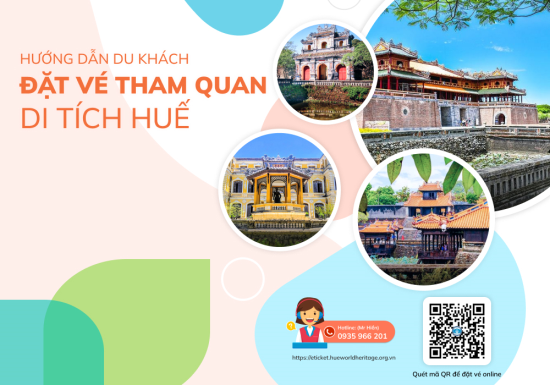 Hướng dẫn du khách đặt vé tham quan di tích Huế