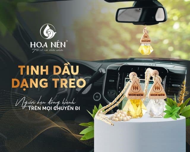 Tinh dầu tràm Huế nguyên chất thương hiệu Hoa Nén