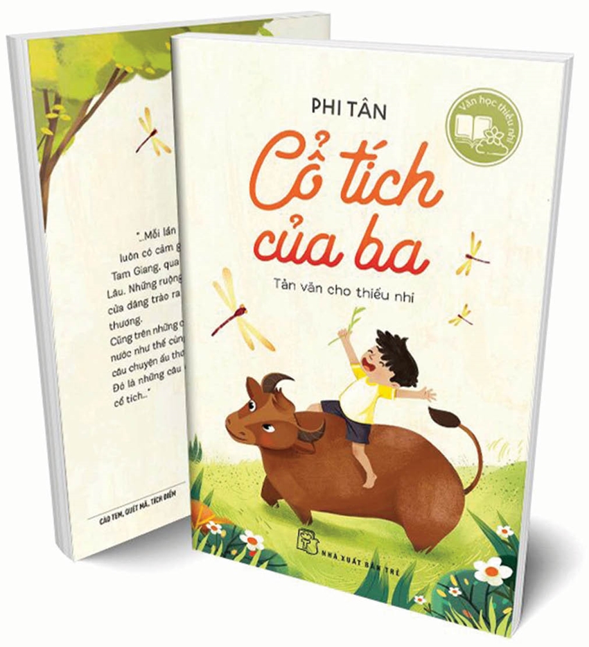  “Cổ tích của ba” của Lê Phi Tân.  Ảnh: netabooks.vn