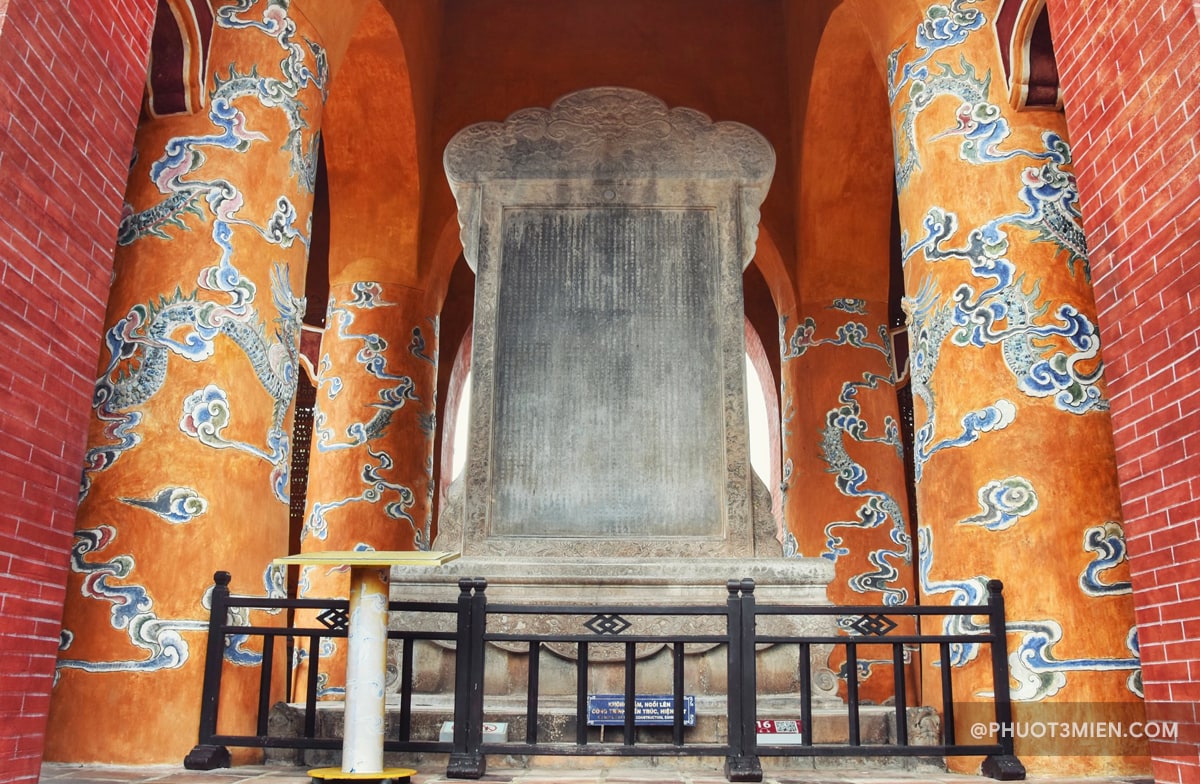Khiem Cung Ky Stele at Tu Duc Tomb