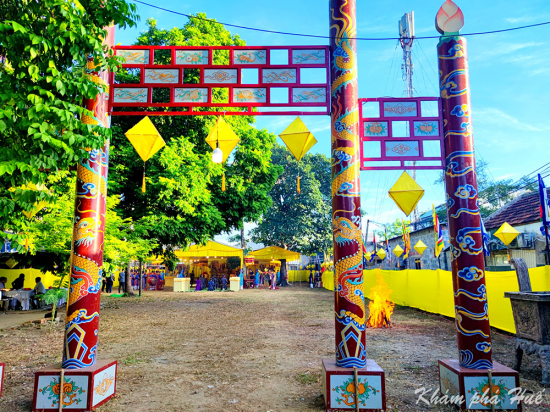Today's relic of Đàn Âm Hồn (Photo: Ngoc Bich)
