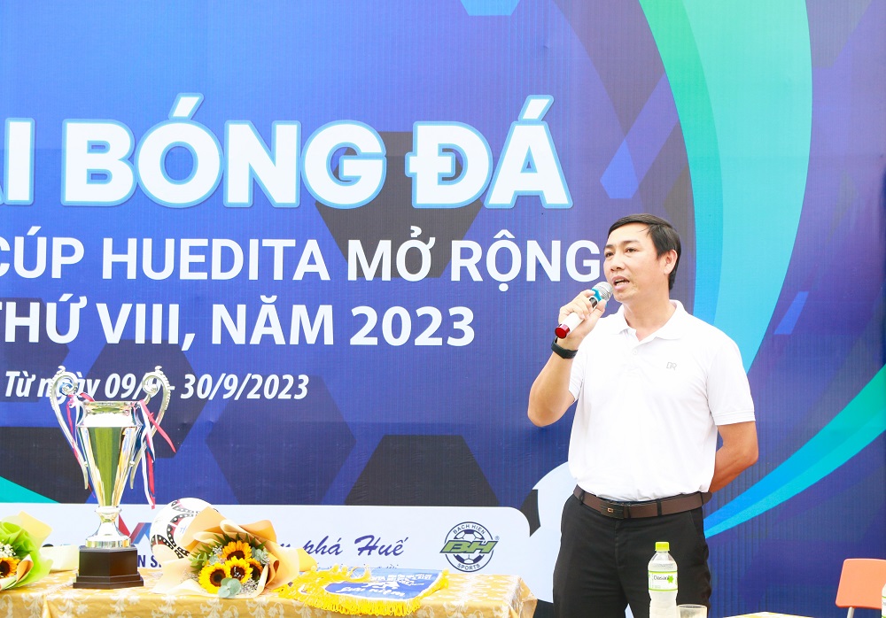 Khởi tranh Giải bóng đá tranh cúp HueDITA mở rộng lần thứ VIII – năm 2023