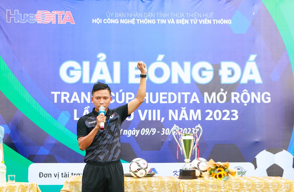 Khởi tranh Giải bóng đá tranh cúp HueDITA mở rộng lần thứ VIII – năm 2023