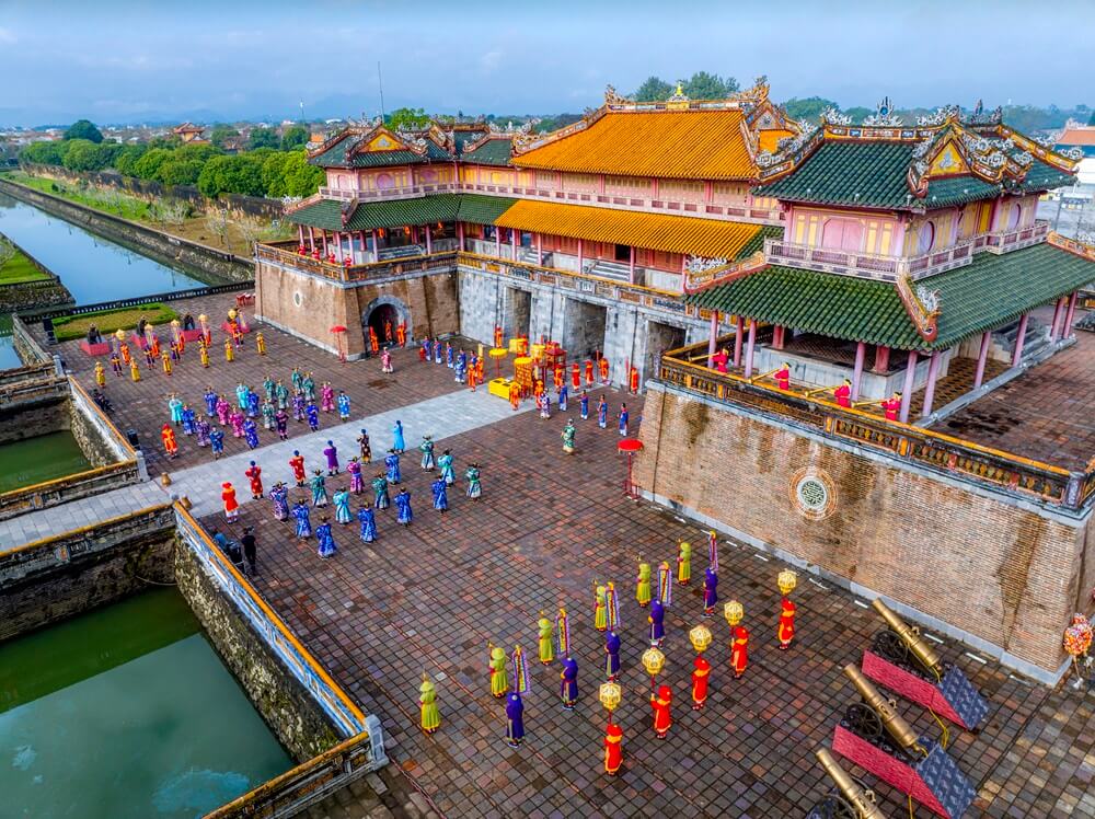 Reenactment of the Ban Soc Ceremony of the Nguyen Dynasty in 2024
