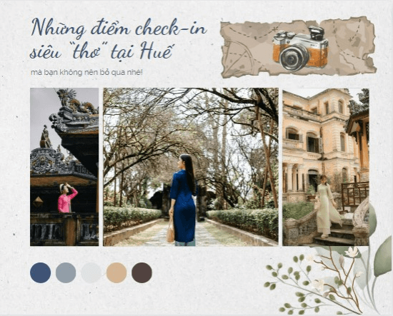 Gợi ý những địa điểm check - in sống ảo siêu "thơ" tại Huế 
