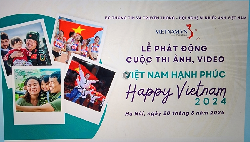   Việt Nam hạnh phúc - Happy Vietnam” là cuộc thi ảnh, video về đề tài quyền con người ở Việt Nam do Bộ Thông tin và Truyền thông tổ chức định kỳ hằng năm 