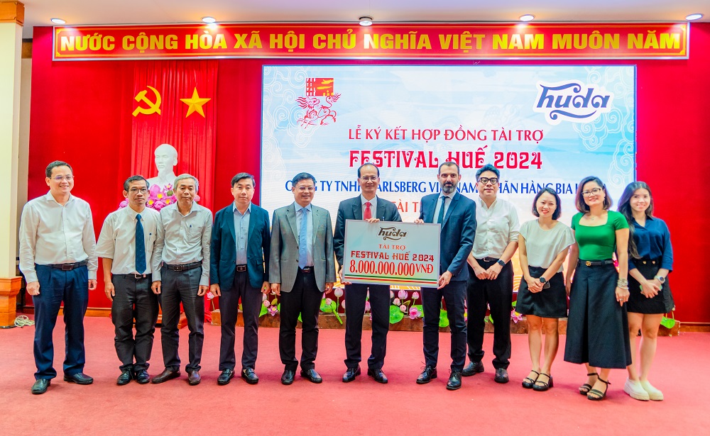 Carlsberg Việt Nam - Nhà tài trợ Bạch kim Festival Huế 2024