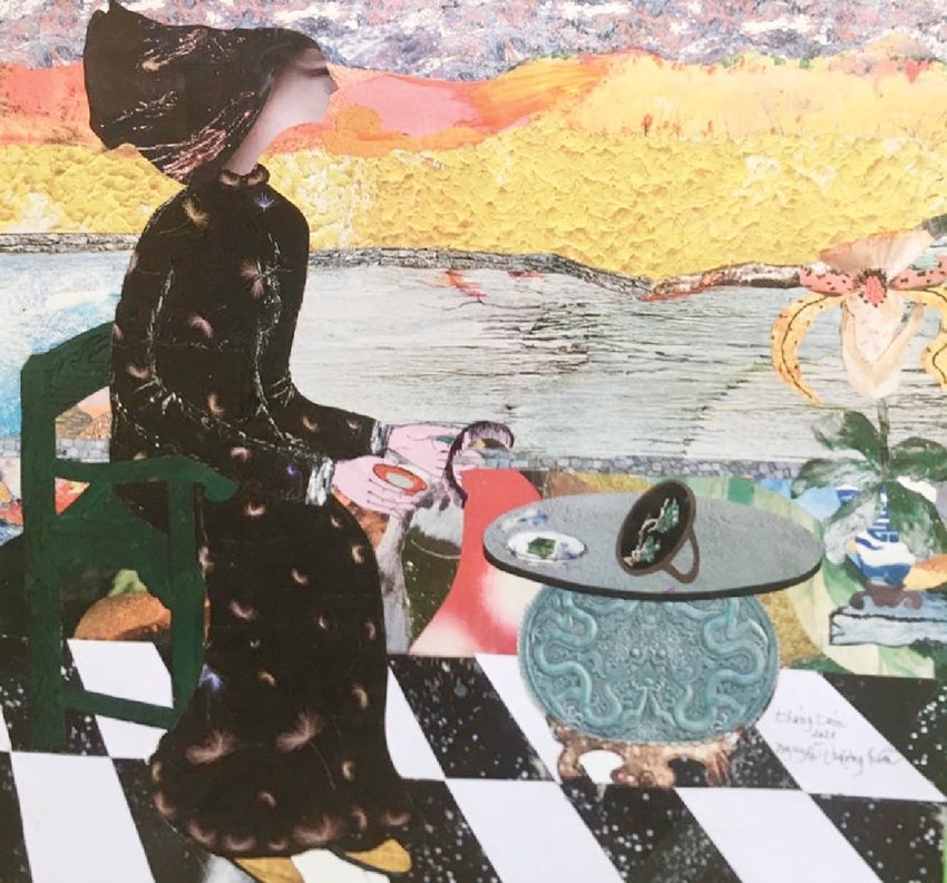 Artist Nguyen Thuong Hien's tea spot