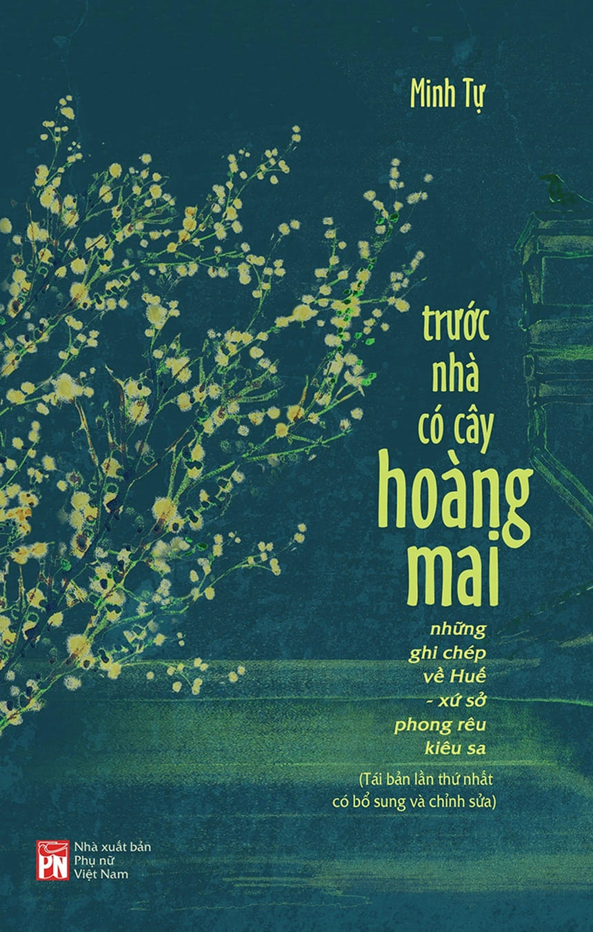 Bìa cuốn sách "Trước nhà có cây hoàng mai"