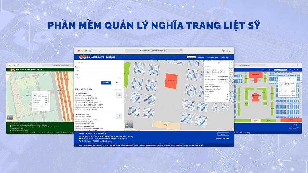 Nhân rộng công tác số hóa nghĩa trang với Phần mềm Quản lý nghĩa trang ứng dụng Công nghệ GIS