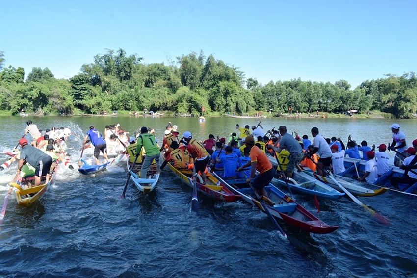 The boats were off, marking the start of an intense race