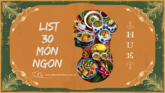 Ẩm thực nổi bật xứ Huế 