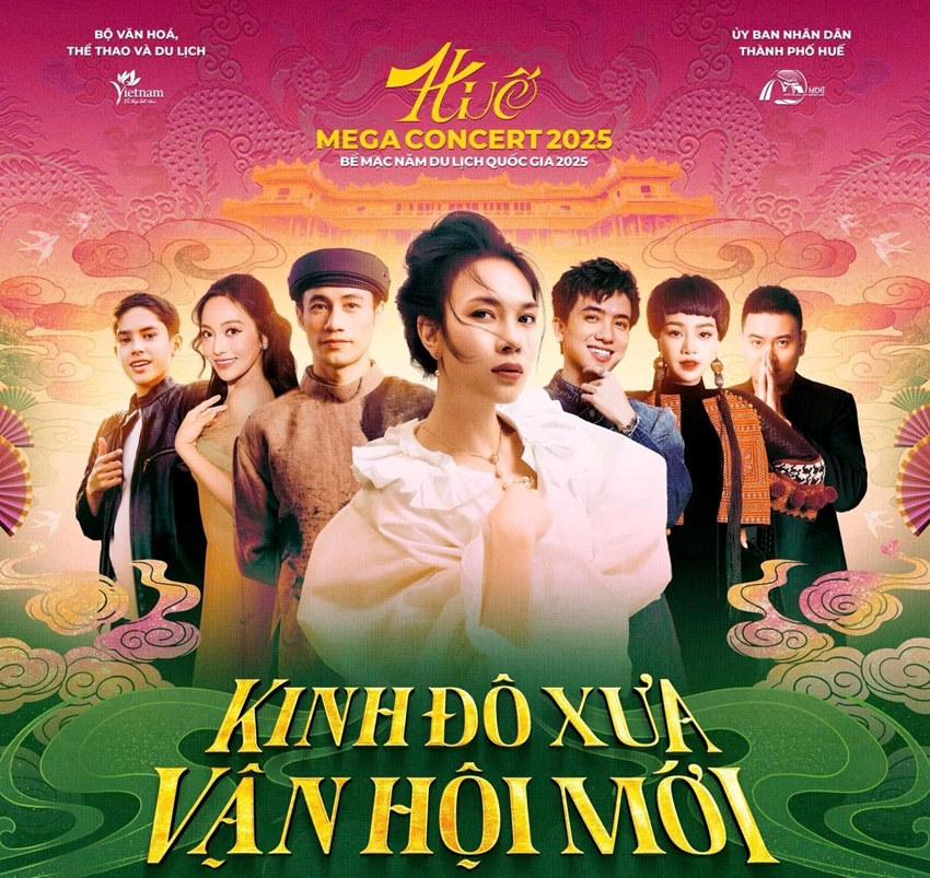 Ca sĩ Mỹ Tâm và nhiều nghệ sĩ nổi tiếng sẽ xuất hiện trong chương trình nghệ thuật của Lễ bế mạc Năm Du lịch quốc gia - Huế 2025 (Nguồn: BTC)