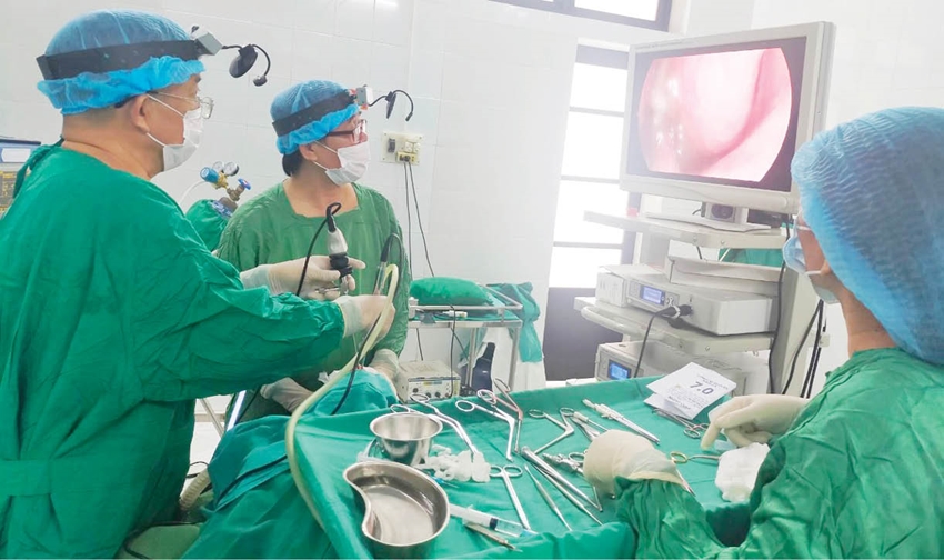 Trung tâm Y tế Hương Trà được đầu tư nhiều máy móc, trang thiết bị hiện đại