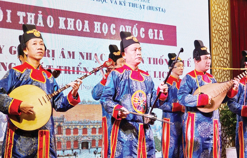  Nhã nhạc hiện được trình diễn ở nhiều sự kiện quan trọng tổ chức tại Huế