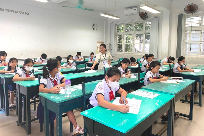 Năm nay, Trường THCS Nguyễn Tri Phương tuyển sinh theo phương thức xét tuyển kết hợp đánh giá năng lực