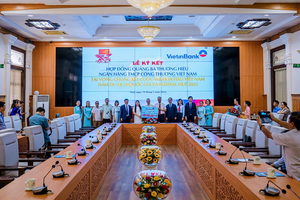 VietinBank đồng hành cùng Vòng Chung kết Hoa hậu Việt Nam 2024 trong khuôn khổ Năm Du lịch Quốc gia và Festival Huế 2025