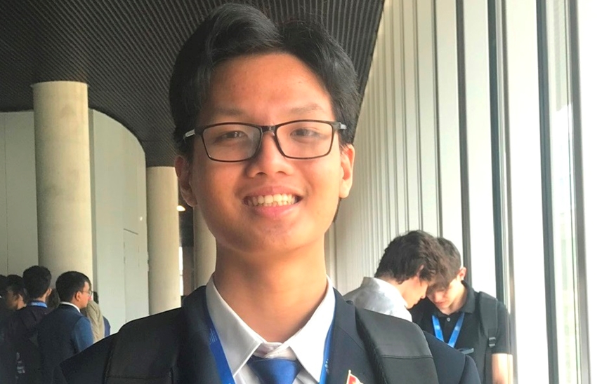 Trần Lê Thiện Nhân tham dự Olympic Vật lý quốc tế 2025