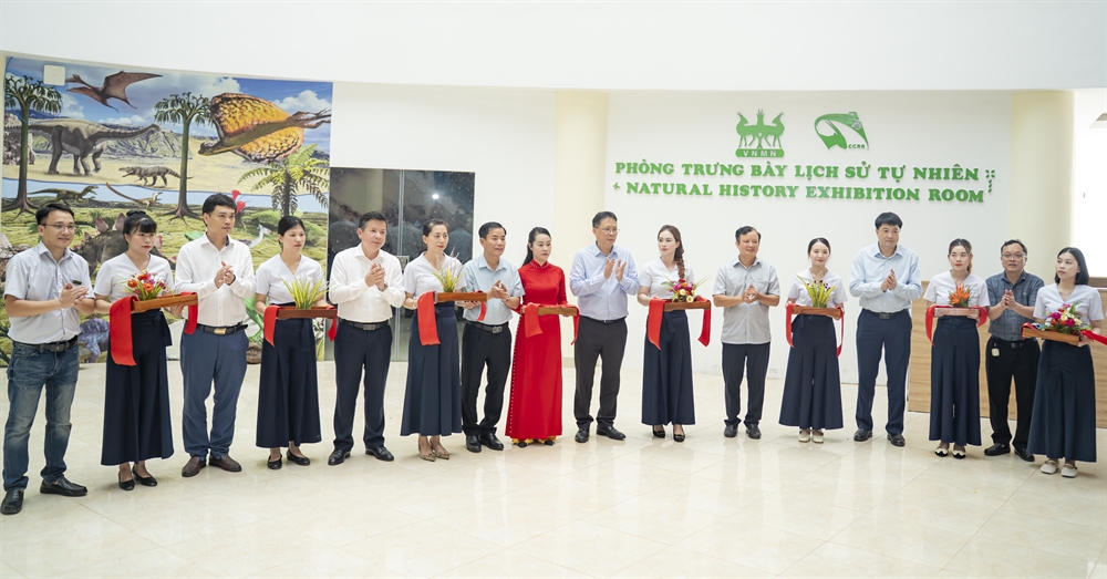  Các đại biểu thực hiện nghi thức cắt băng