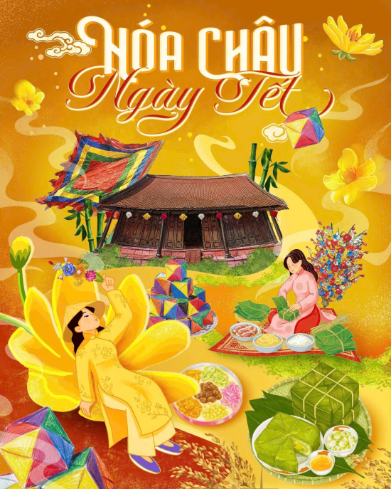 Nhiều hoạt động văn hóa đặc sắc ở lễ hội “Hóa Châu ngày Tết”.