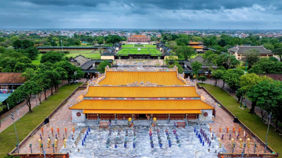 Đại Nội Huế nhìn trên cao