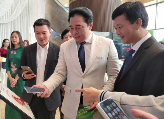  Các dữ liệu số của các ngành, lĩnh vực đã được kết nối và có thể trải nghiệm thực tế trên không gian số