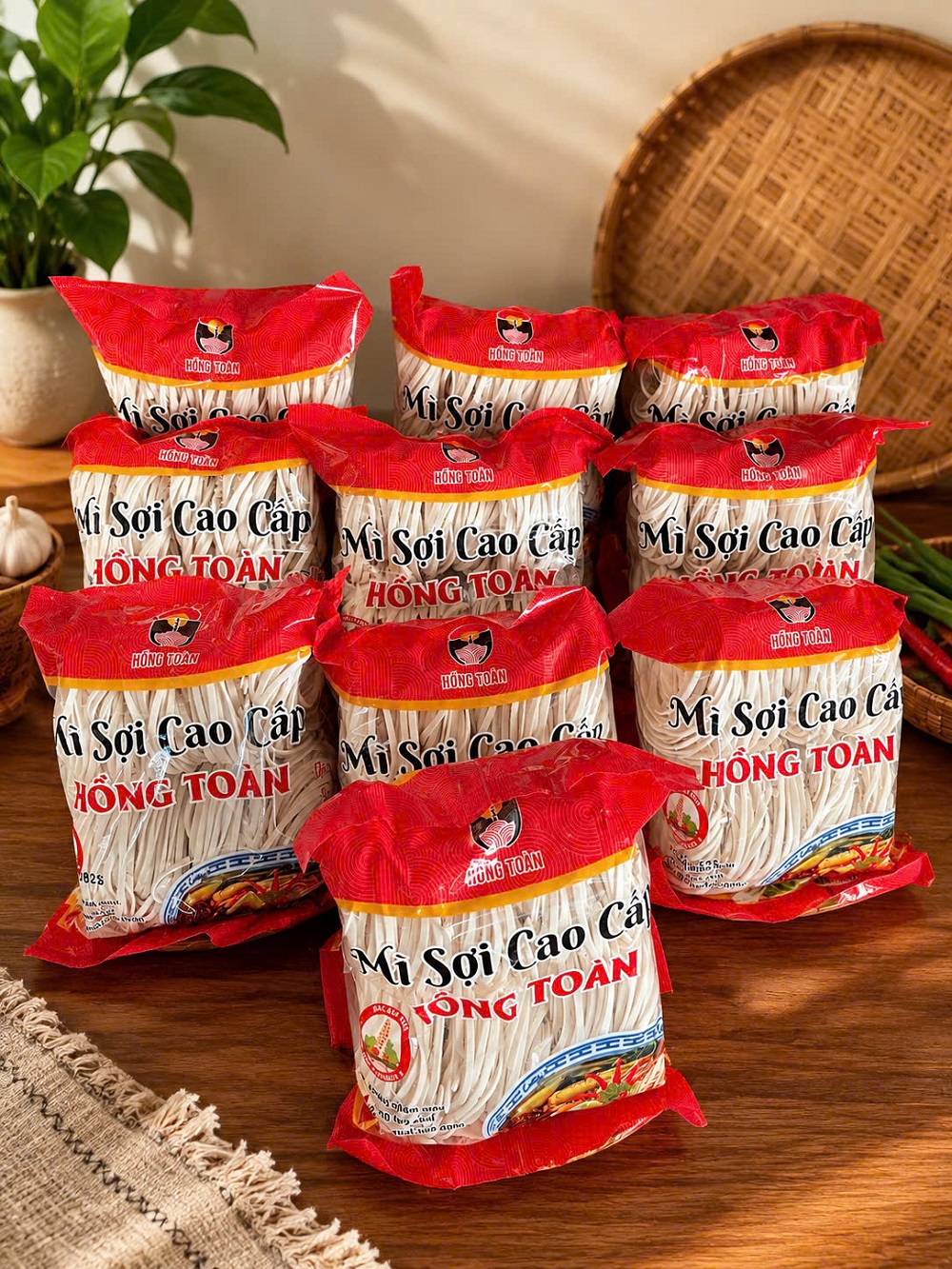 Mỳ sợi bánh canh khô Huế Hồng Toàn