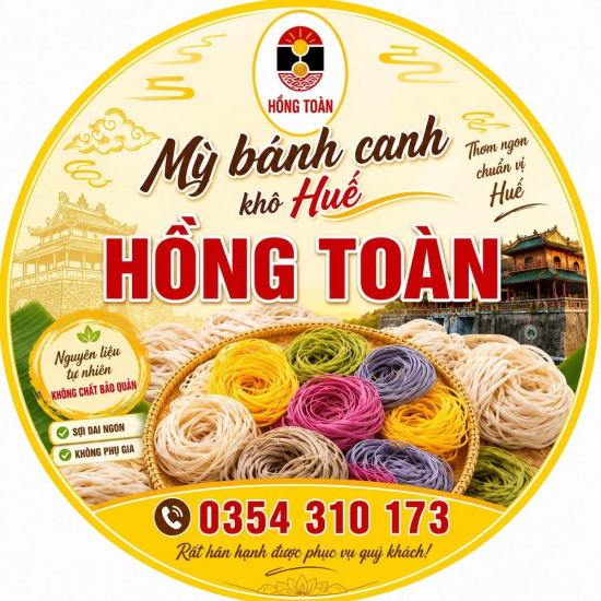 Mỳ Bánh Canh Khô Huế Hồng Toàn