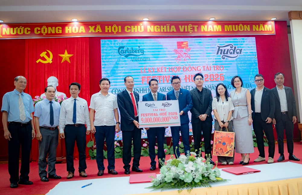 Carlsberg Việt Nam tài trợ bạch kim 9 tỷ đồng cho Festival Huế 2026